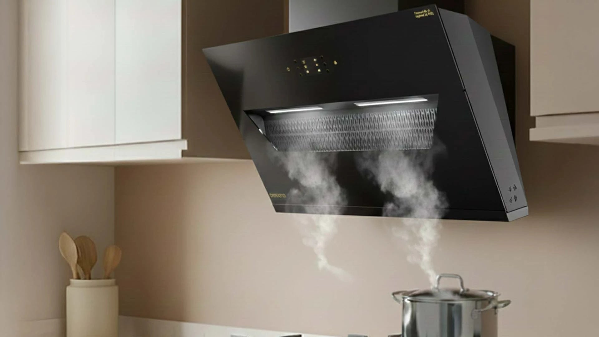 Chimney heat sensor with checklist for wood stove and fireplace safety.