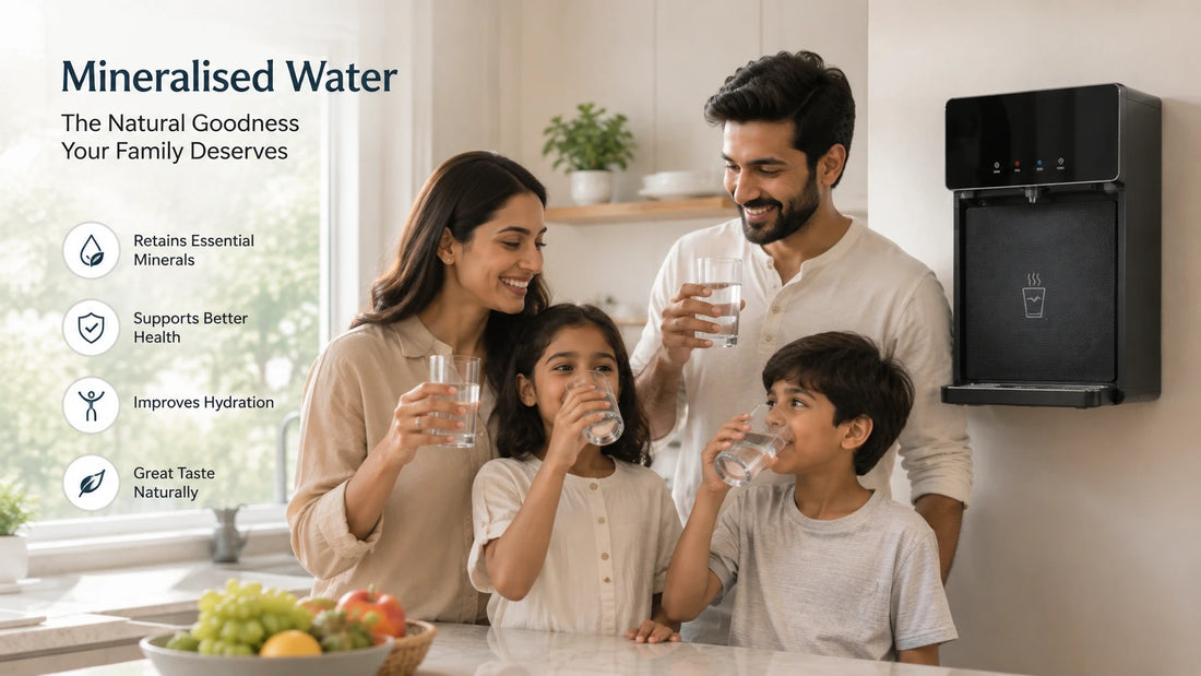 What are the Benefits of Mineralized Water from Your Purifier? 
