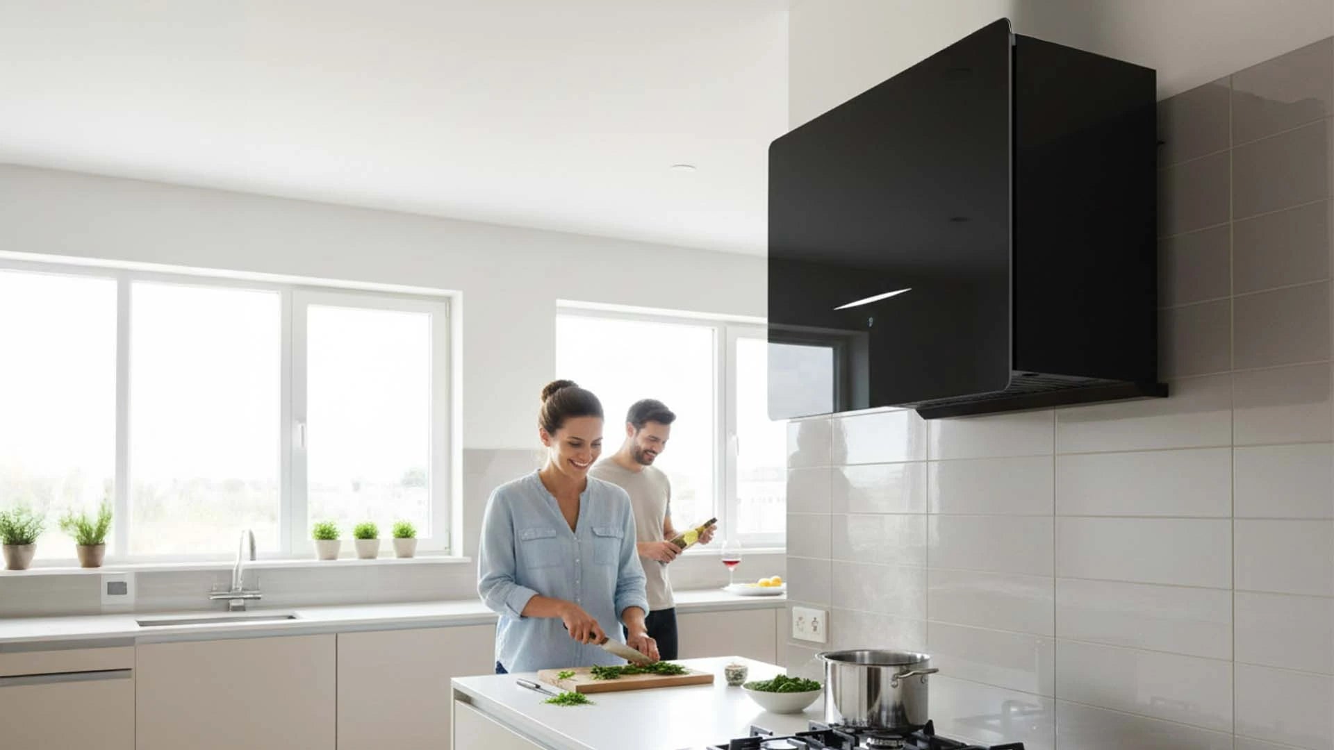 Healthy kitchen air benefits: respiratory health, food safety, and better cognitive function. 