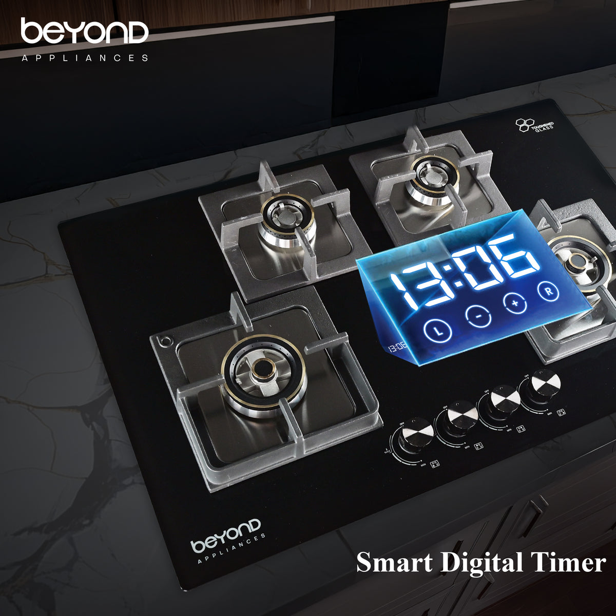 Buy Dorado Hobtop | Digital Timer, Flame Failure Device, Auto Ignition ...