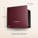 BLDC Motor 60cm Burgundy