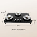 Quantum Gas Saver Stove (3 Burner)