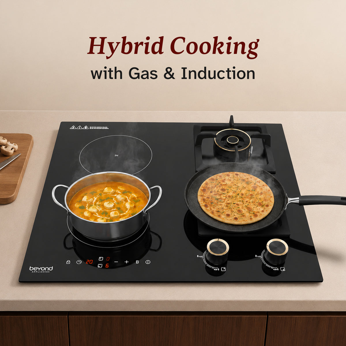 Duet Hybrid Hob