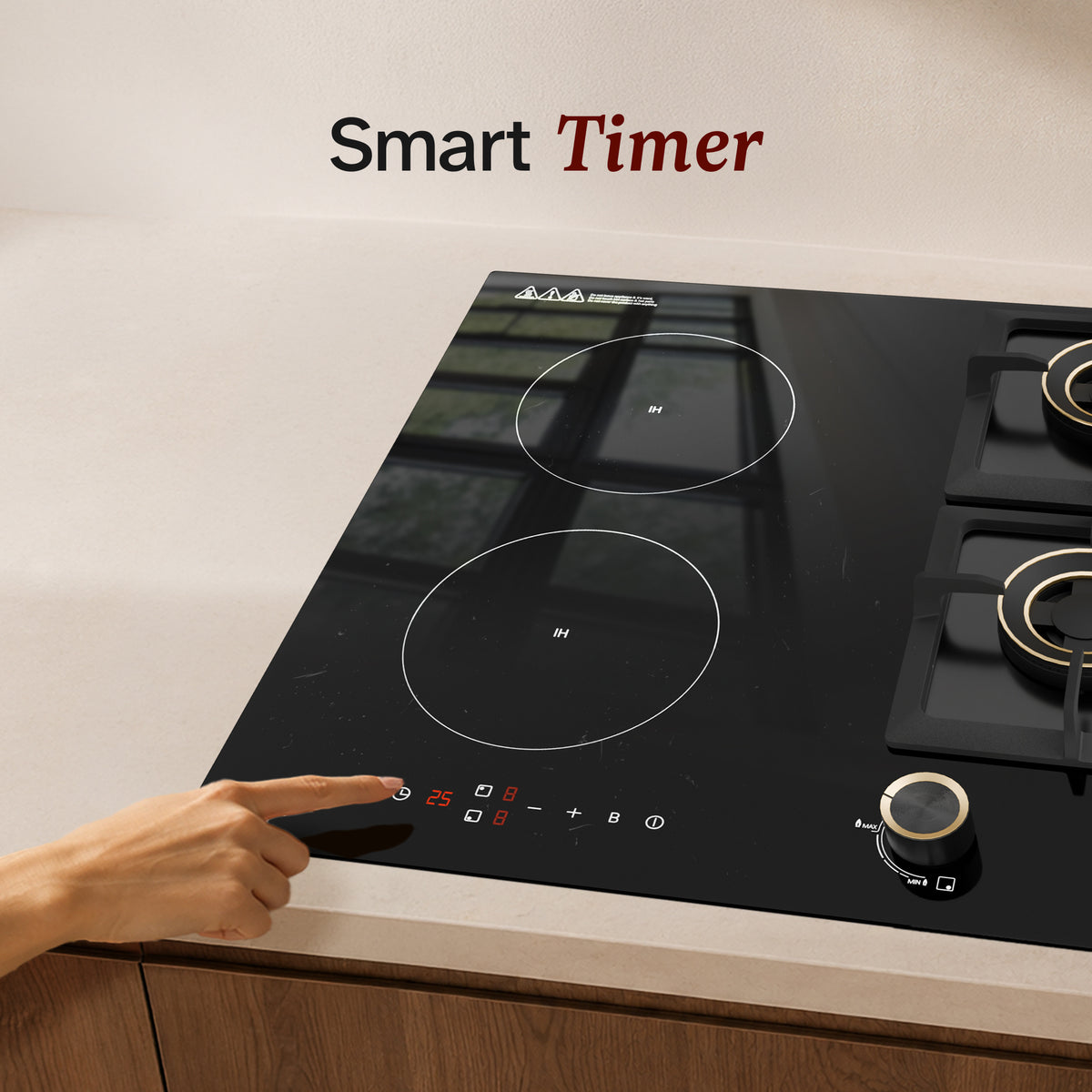 Duet Hybrid Hob
