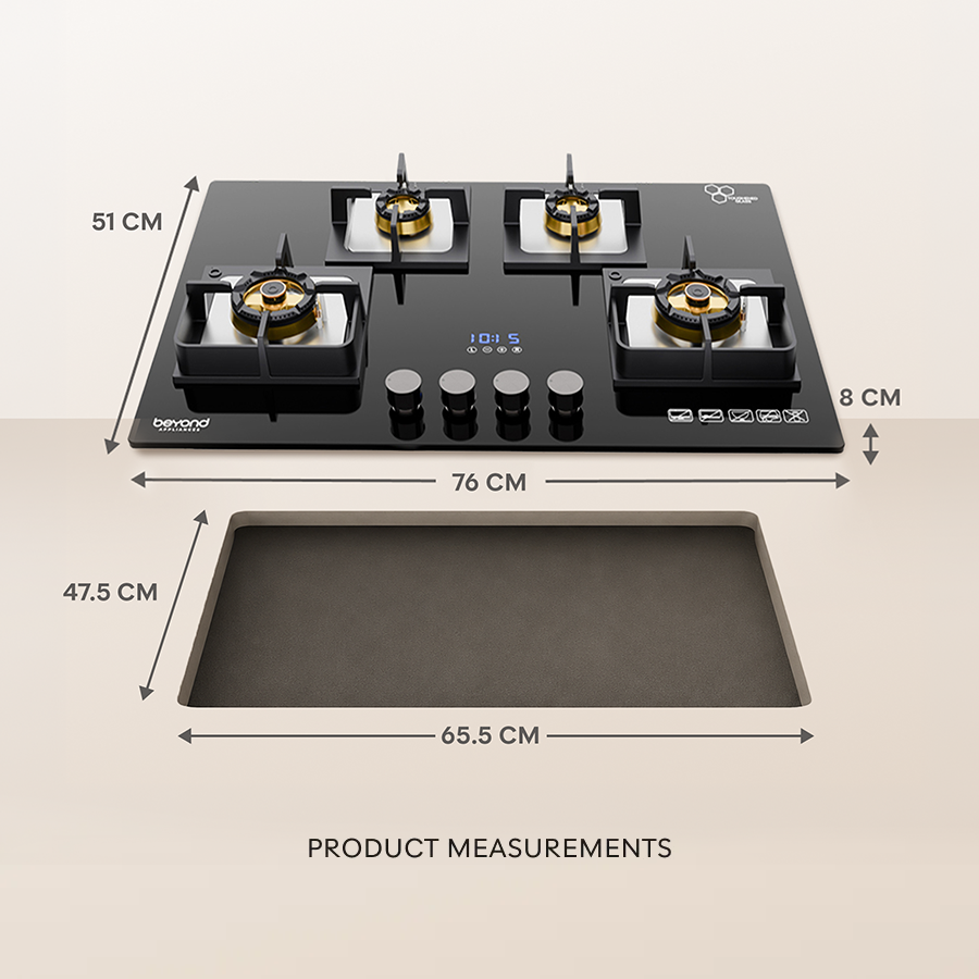 Dorado Gas Hob (4 Burner)